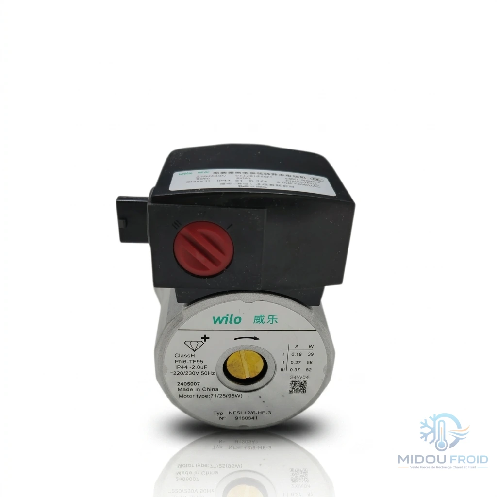 POMPE CHAUDIÈR WILO 82W — 2