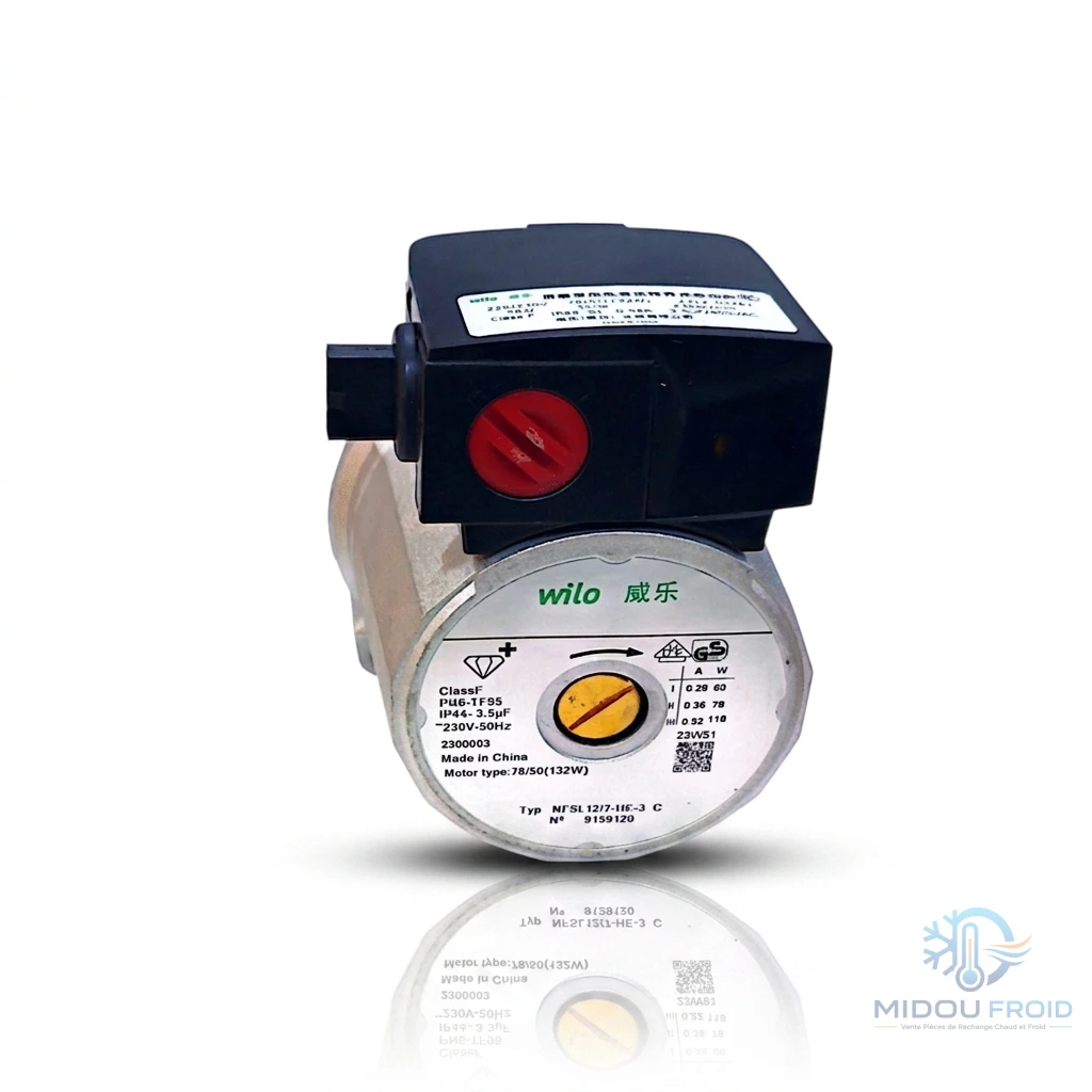 POMPE CHAUDIÈRE WILO 118W — 3