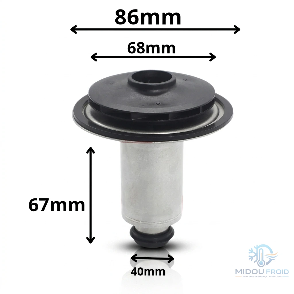 ROTOR DE POMPE 15_6 DUCA — 2