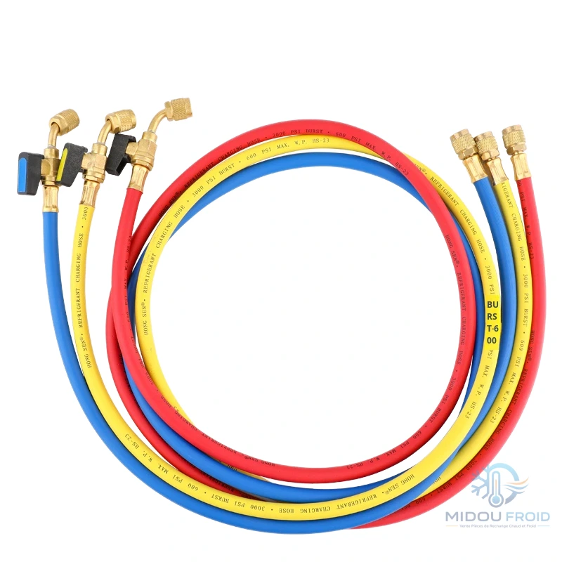 JEUX DE FLIXIBLE 120CM R134A +VANNE MARQUE VALUE — 2