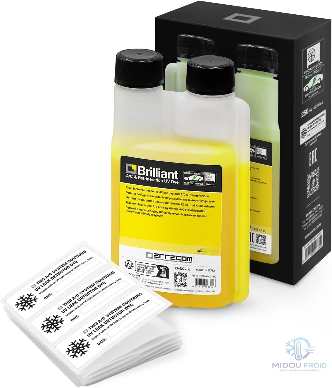 LIQUID DETECTEUR DE FUITE ULTRAVIOLET 350ML — 2