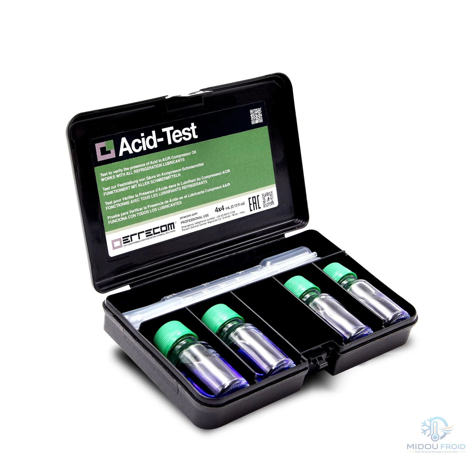 TESTE D’ACIDITE PROFESSIONEL DERRECOM MADE IN ITALY