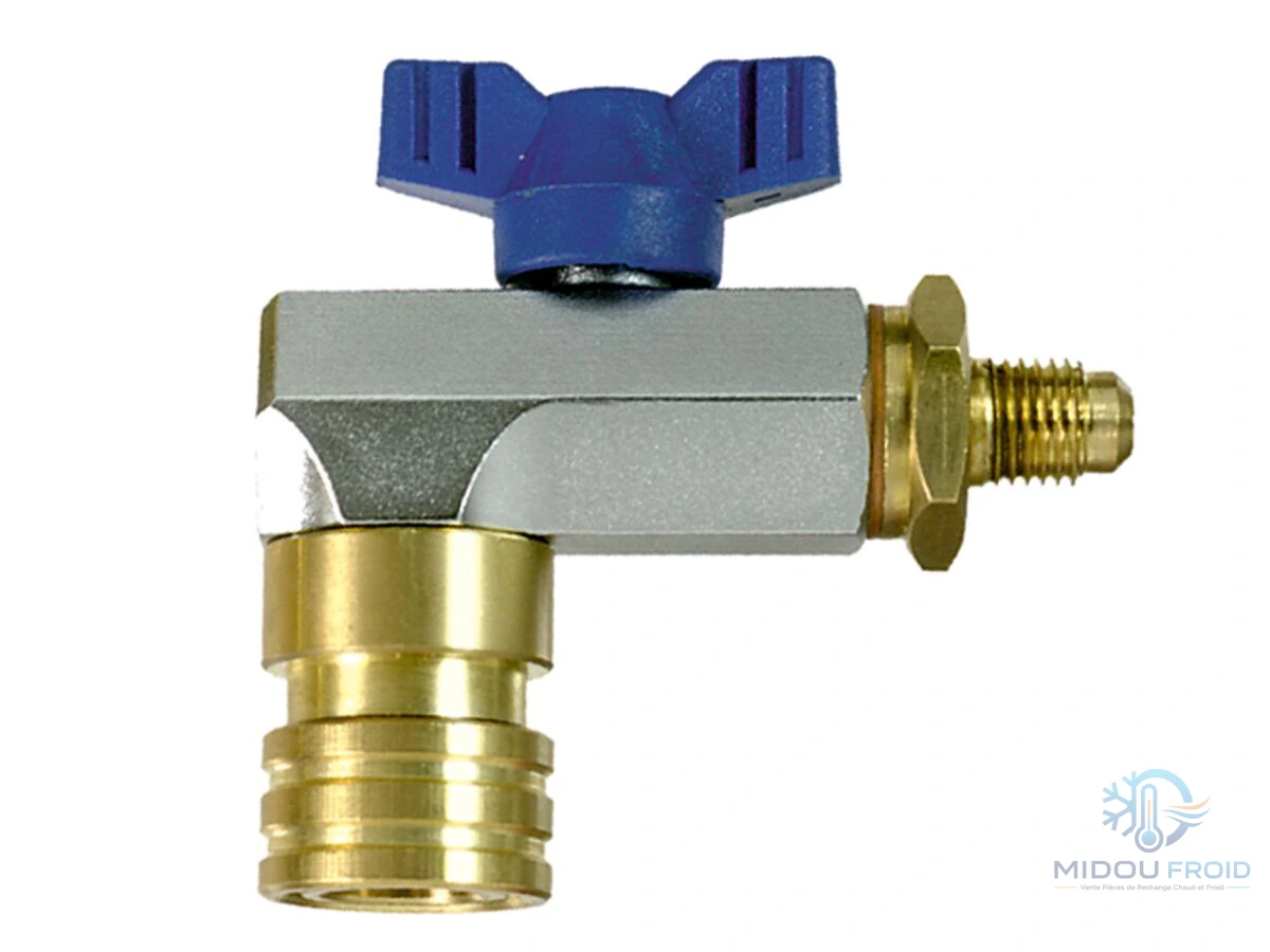 فان سرفيس 1/4″ AUTO BLEU R134 REFCO