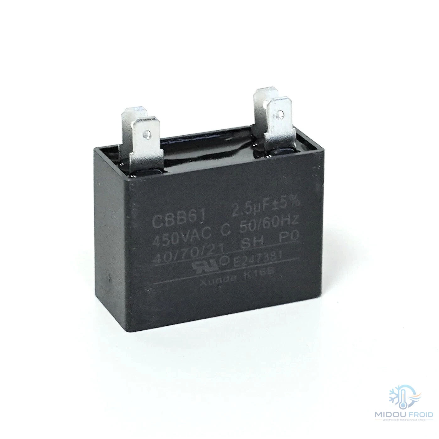 CONDENSATEUR CLIM 2.5UF –450VAC