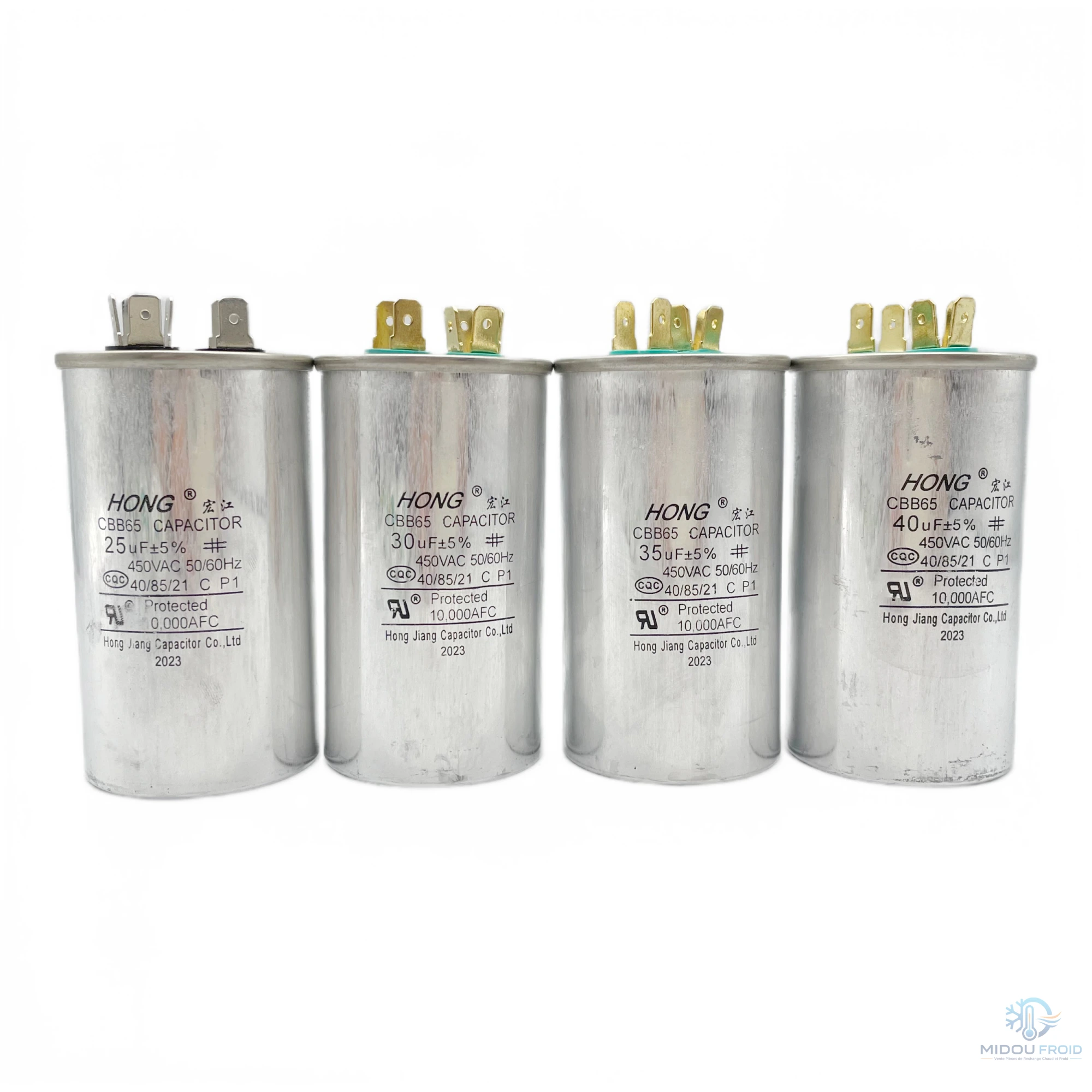 CONDENSATEUR CLIM 35UF-450VAC — 2