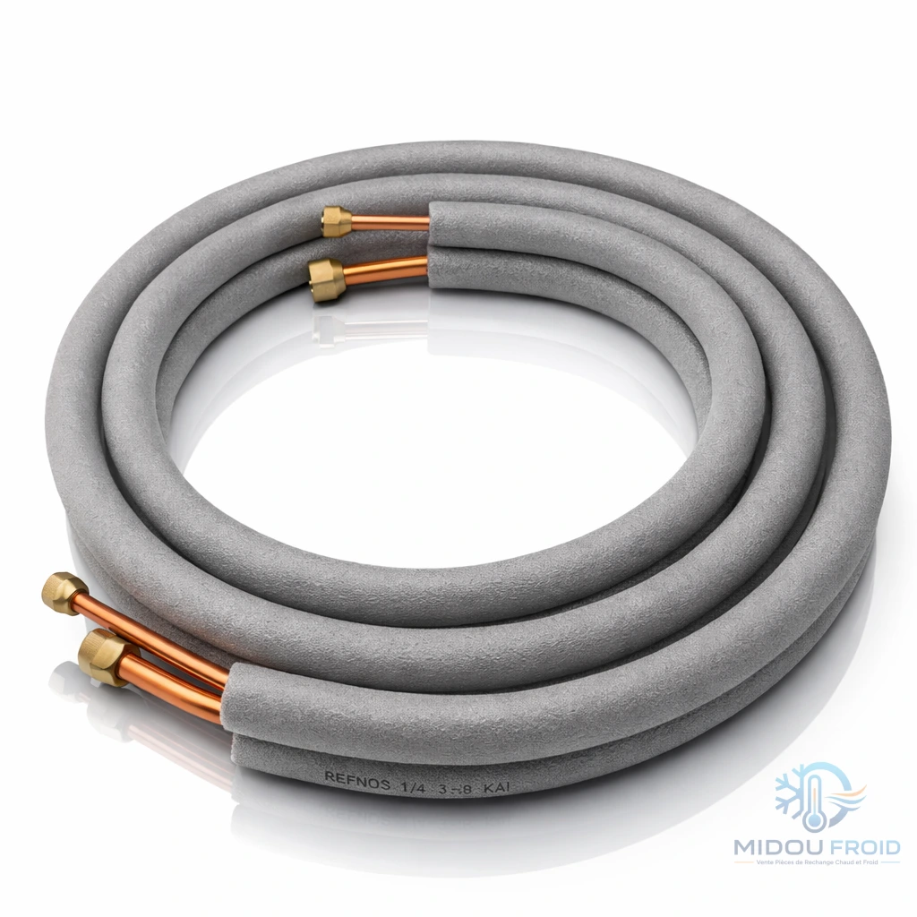 KIT CLIM CUIVRE 1/4-1/2 *5M –12000BTU *18000BTU