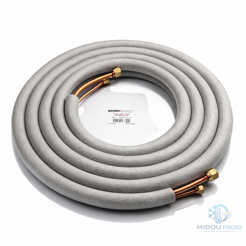 KIT CLIM CUIVRE 1/4-3/8 *5M –9000BTU *12000BTU