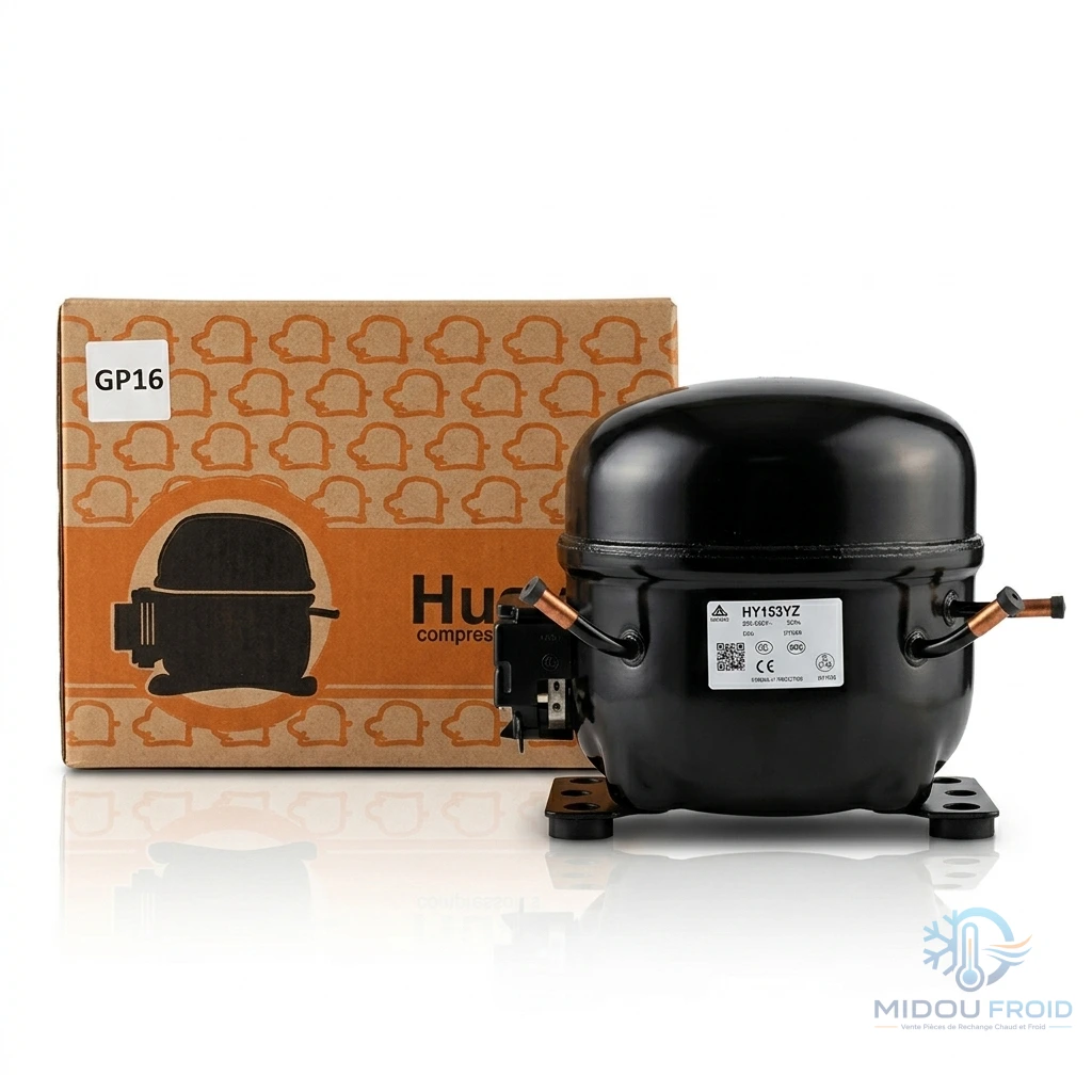 COMPRESSEUR HUAYI /CUBIGEL GP16–RF–HY153YZ R134