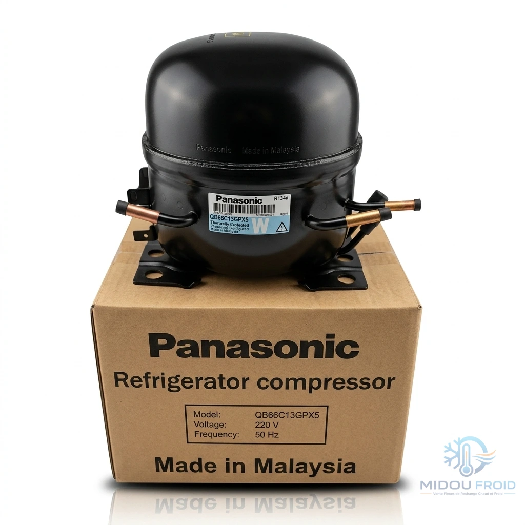 COMPRESSEUR PANASONIC QB66C13GPX5 1/5–R134A