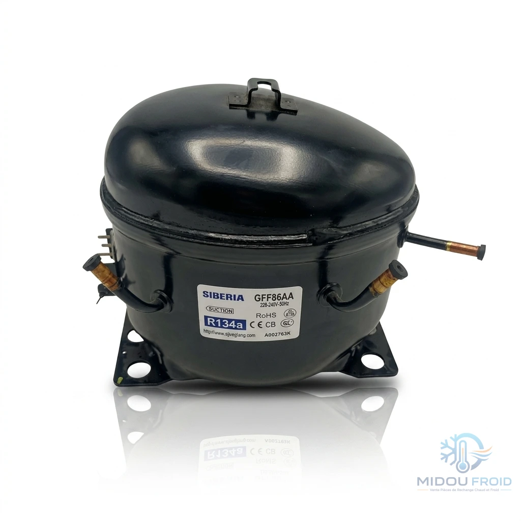 COMPRESSEUR SIBERIA GFF86AA 1/4+ R134