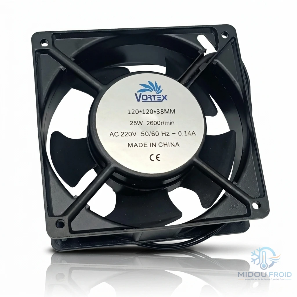MOTEUR VENTILO CARRE 12*12