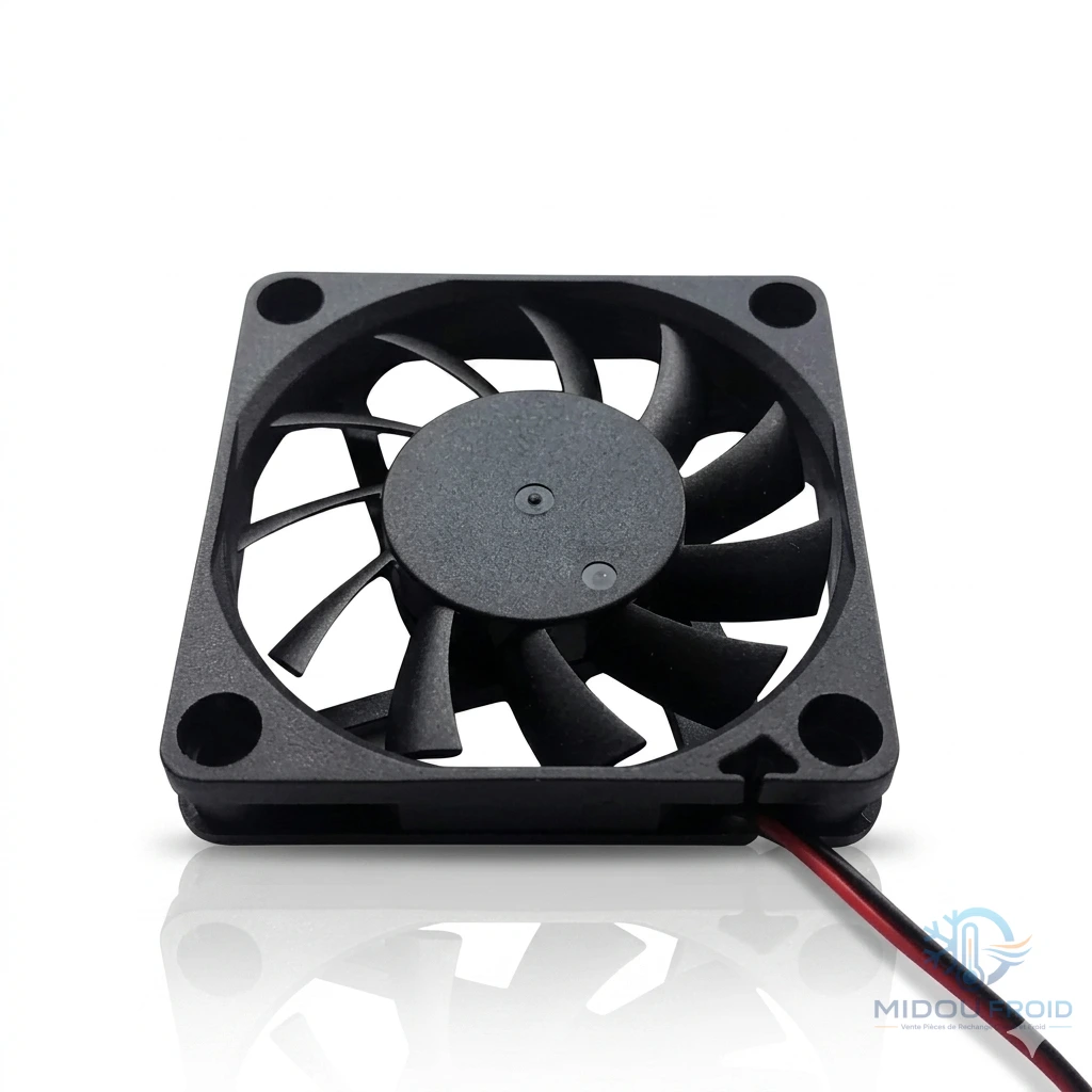 MOTEUR VENTILO CARRÉ 6*6 12V — 2