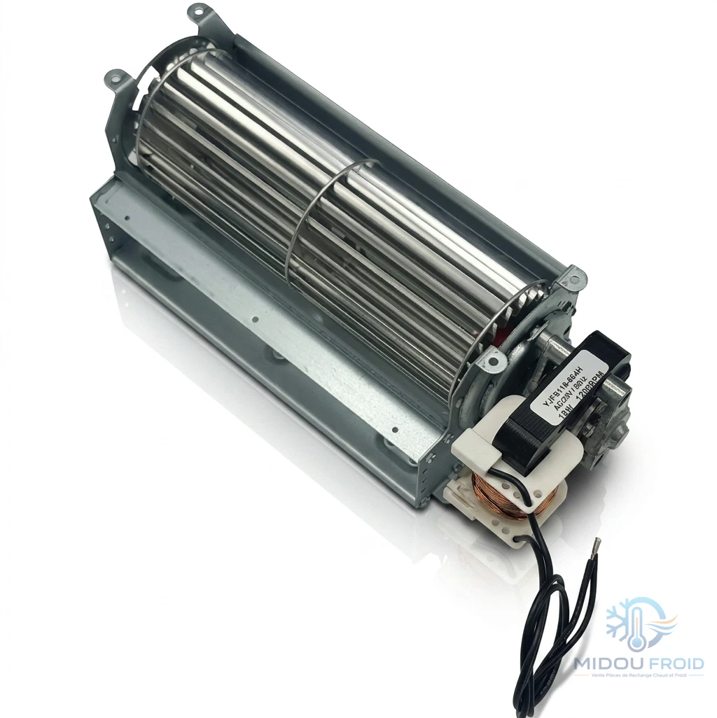 MOTEUR VENTILO TURBINE 18CM