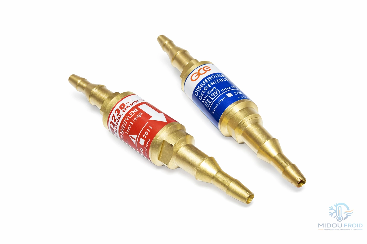CLAPET ANTI-RETOUR ACETYLENE ET OXYGEN MADE IN ITALY