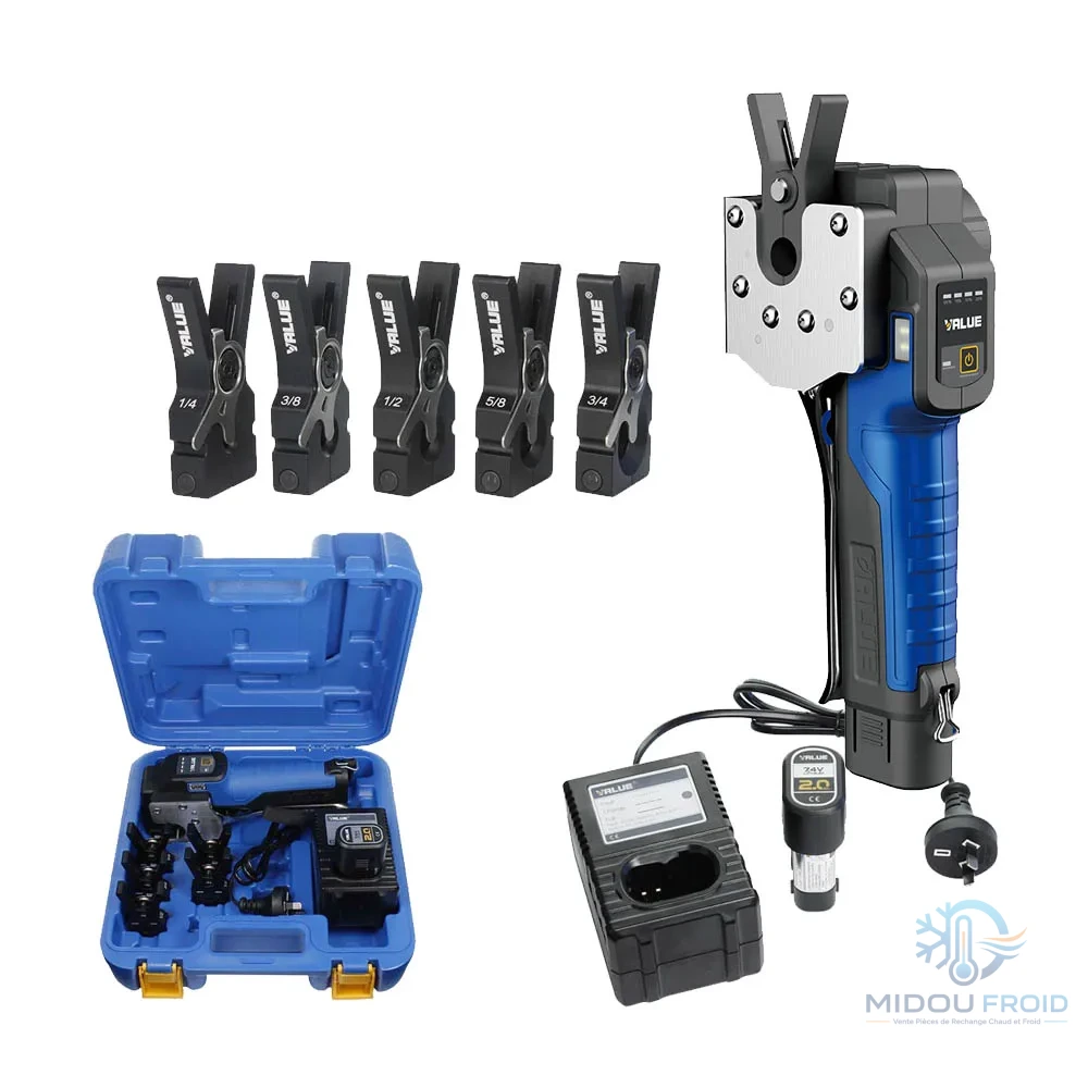 DUDGEONNIERE ELECTRIQUE MARQUE VALUE 1/4-3/8-1/2-5/8-3/4 — 3